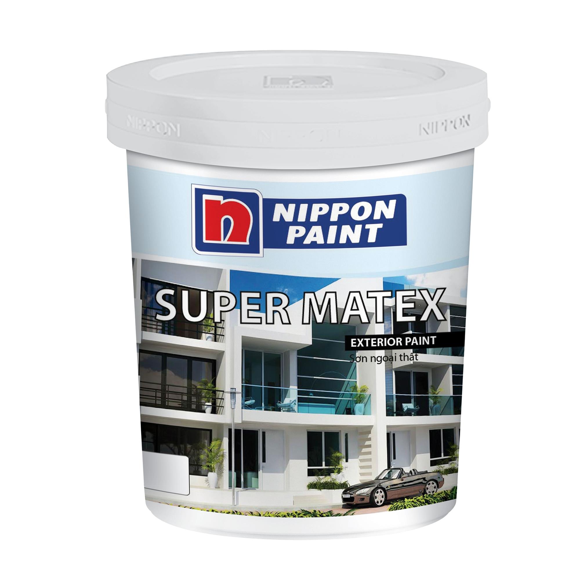 SƠN NGOẠI THẤT SUPER MATEX -18L