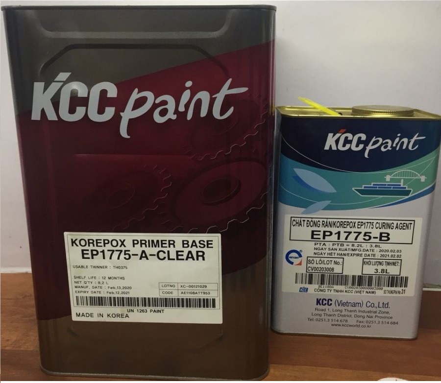 Sơn lót Epoxy KCC EP1775 – Tăng cường bám dính cho hồ nước sinh hoạt Sơn lót Epoxy KCC EP1775 – Tăng cường bám dính cho hồ nước sinh hoạt