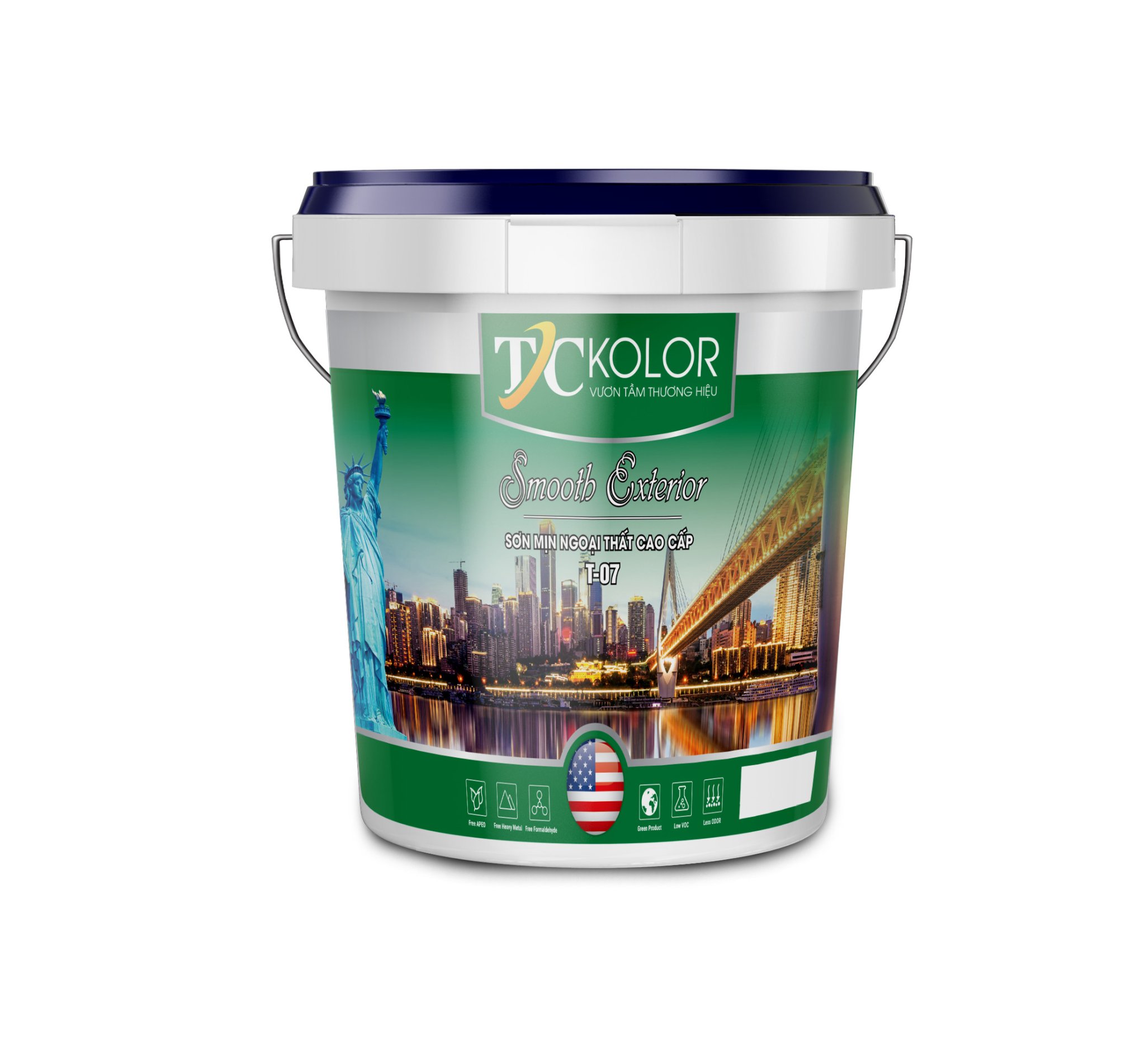 Sơn mịn ngoại thất cao cấp T07 - 18L