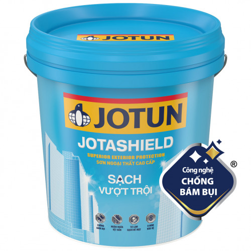 Jotun Jotashield Sạch Vượt Trội bóng cao cấp - 15L Jotun Jotashield Sạch Vượt Trội bóng cao cấp - 15L